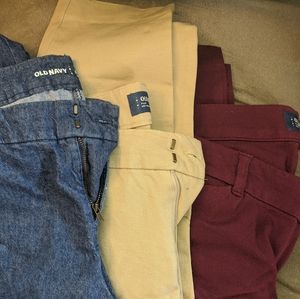 Old Navy Pixie Pants lot (3)